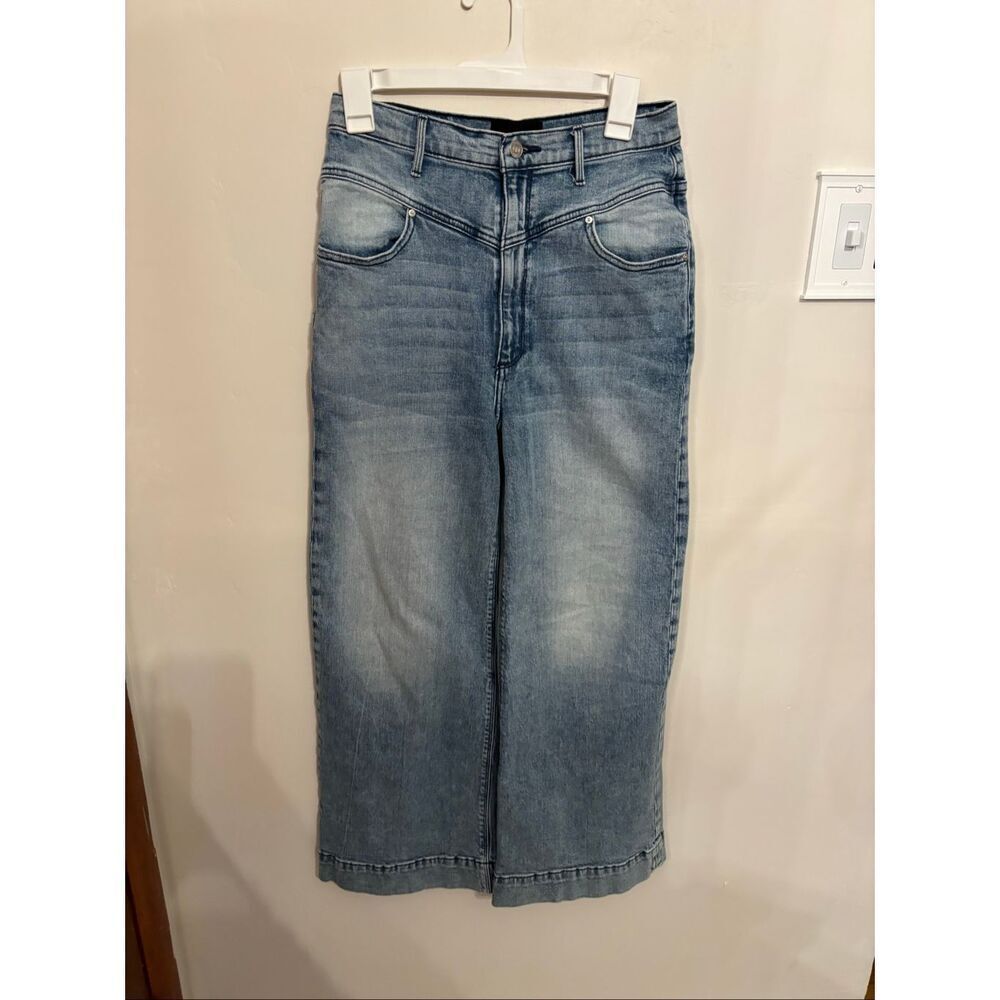 Black Orchid Wide Leg Jeans 26 Women Light Wash